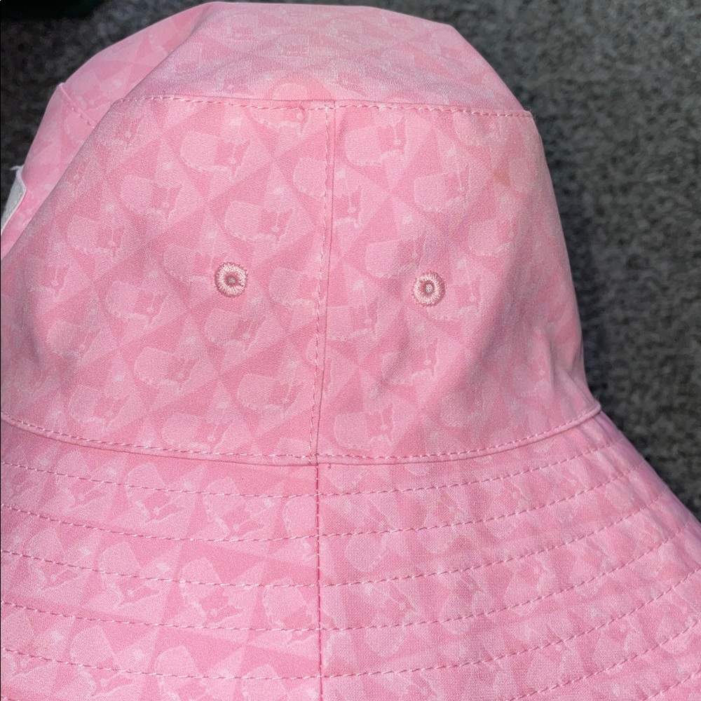 Masters Tournament Women’s Pink Bucket Hat with Chin Ties 2025 S/M EUC - Picture 9 of 9